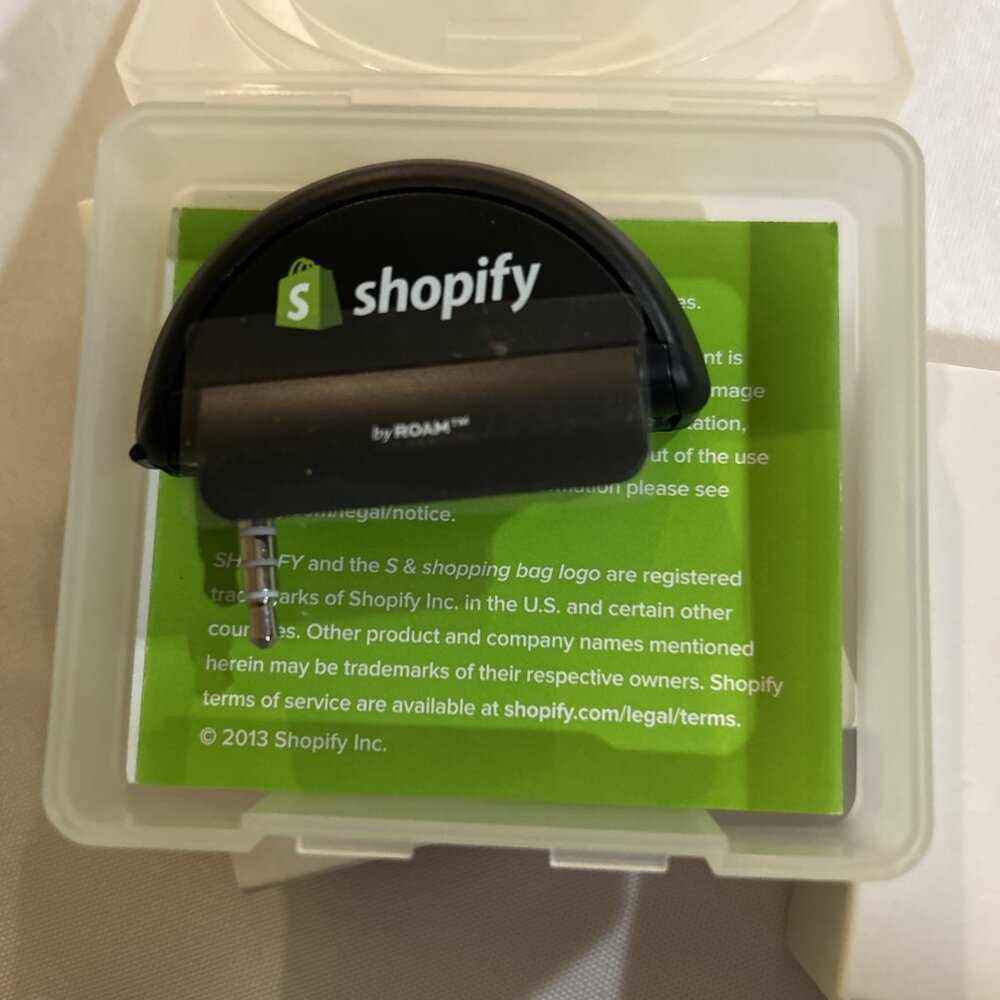 Card Reader Shopify MOBILE Apple and Android 3.5 mm Headphone Jack Lot 2 - Picture 2 of 5
